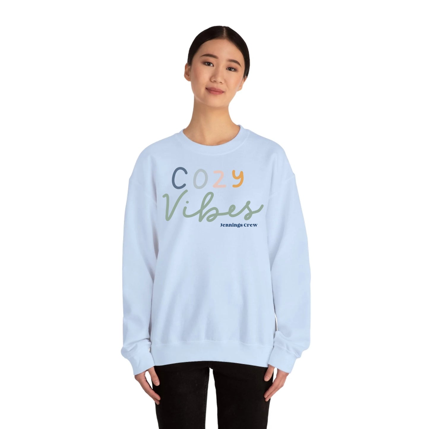 Sweatshirt Front Lifestyle Light Blue