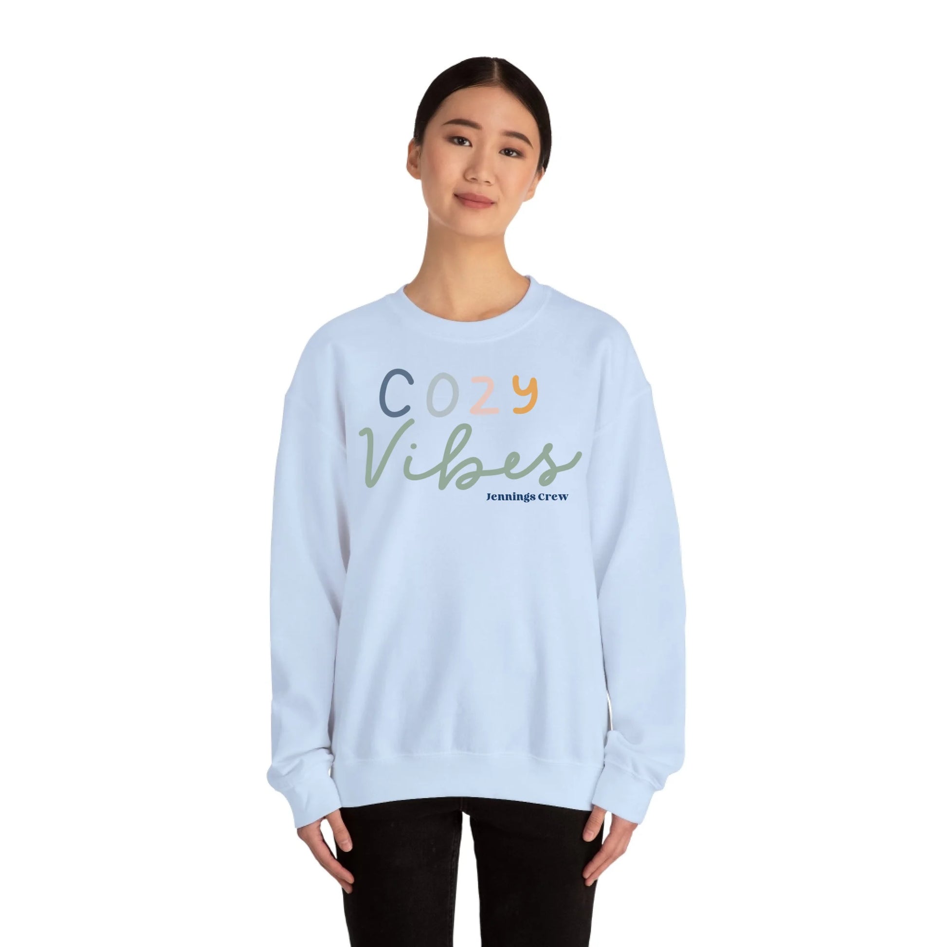 Sweatshirt Front Lifestyle Light Blue