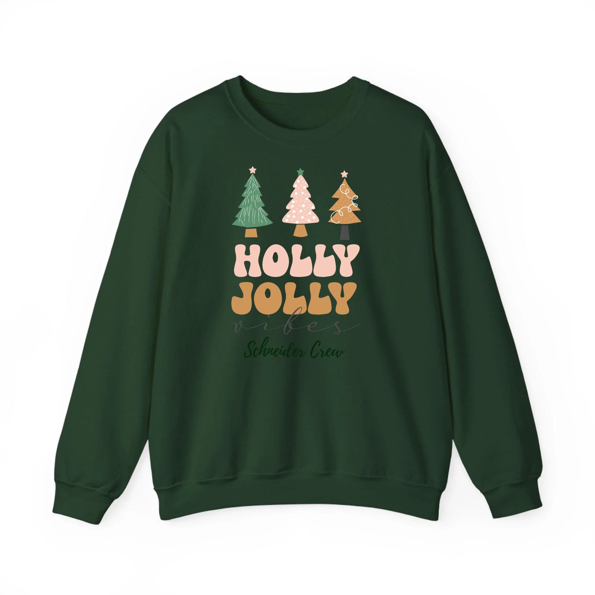 Sweatshirt Front Blank - Forrest Green
