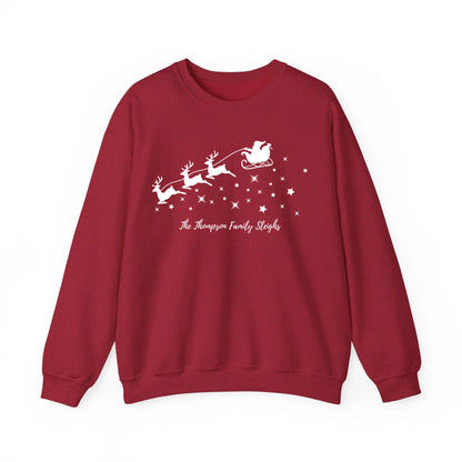 Sweatshirt Front Blank - Vintage Red
