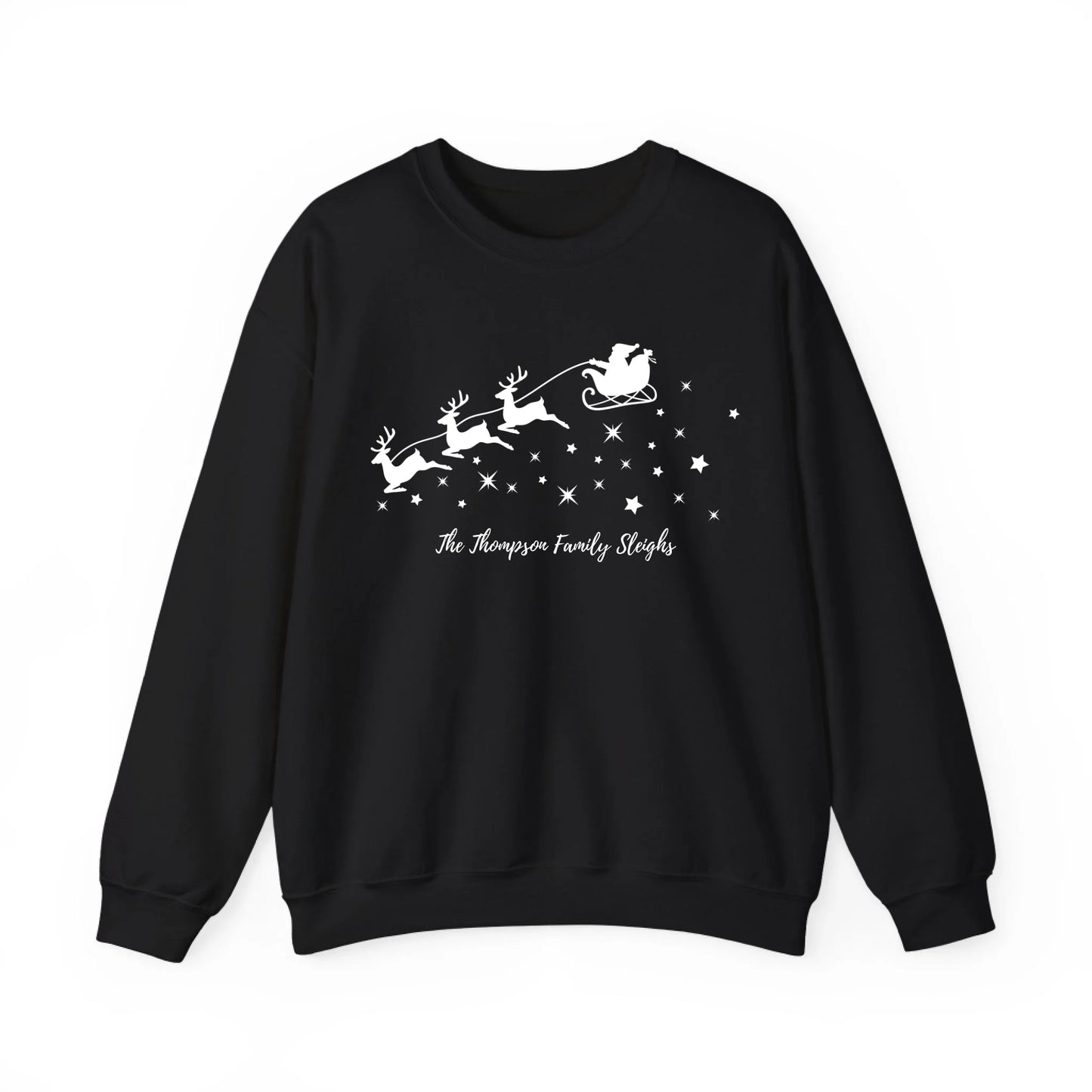Sweatshirt Front Blank - Black