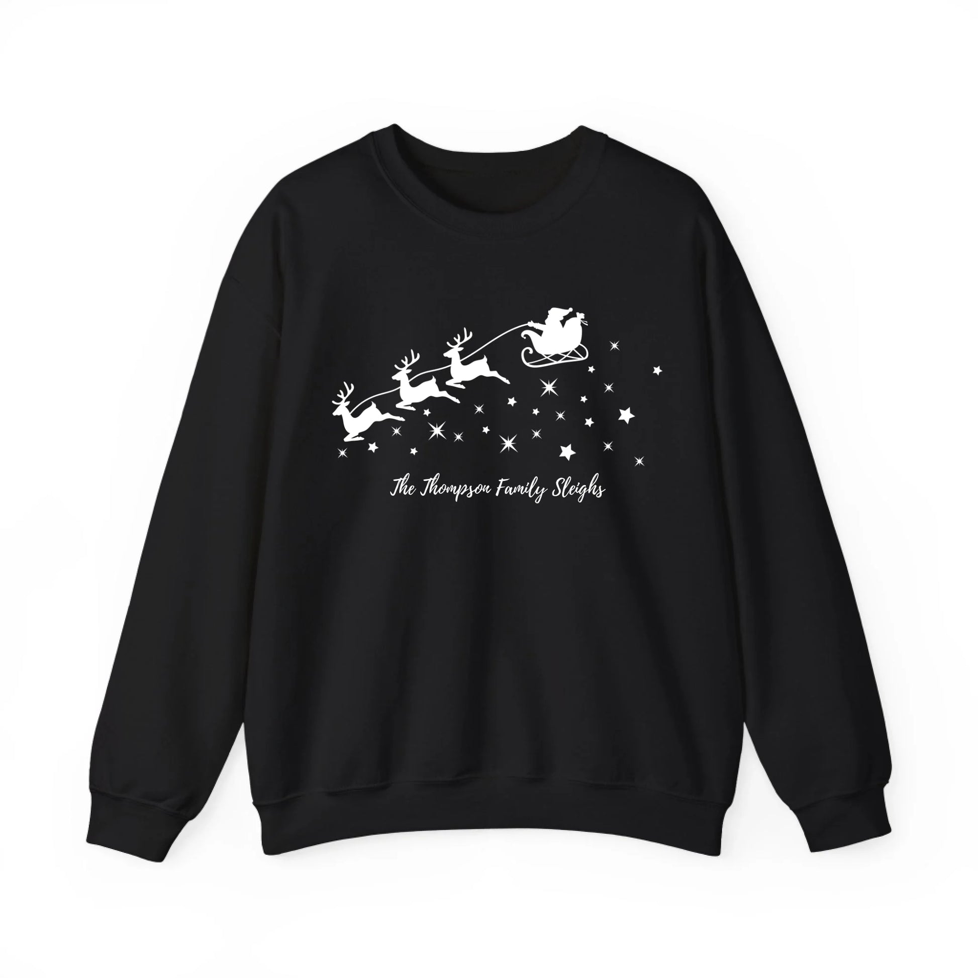 Sweatshirt Front Blank - Black