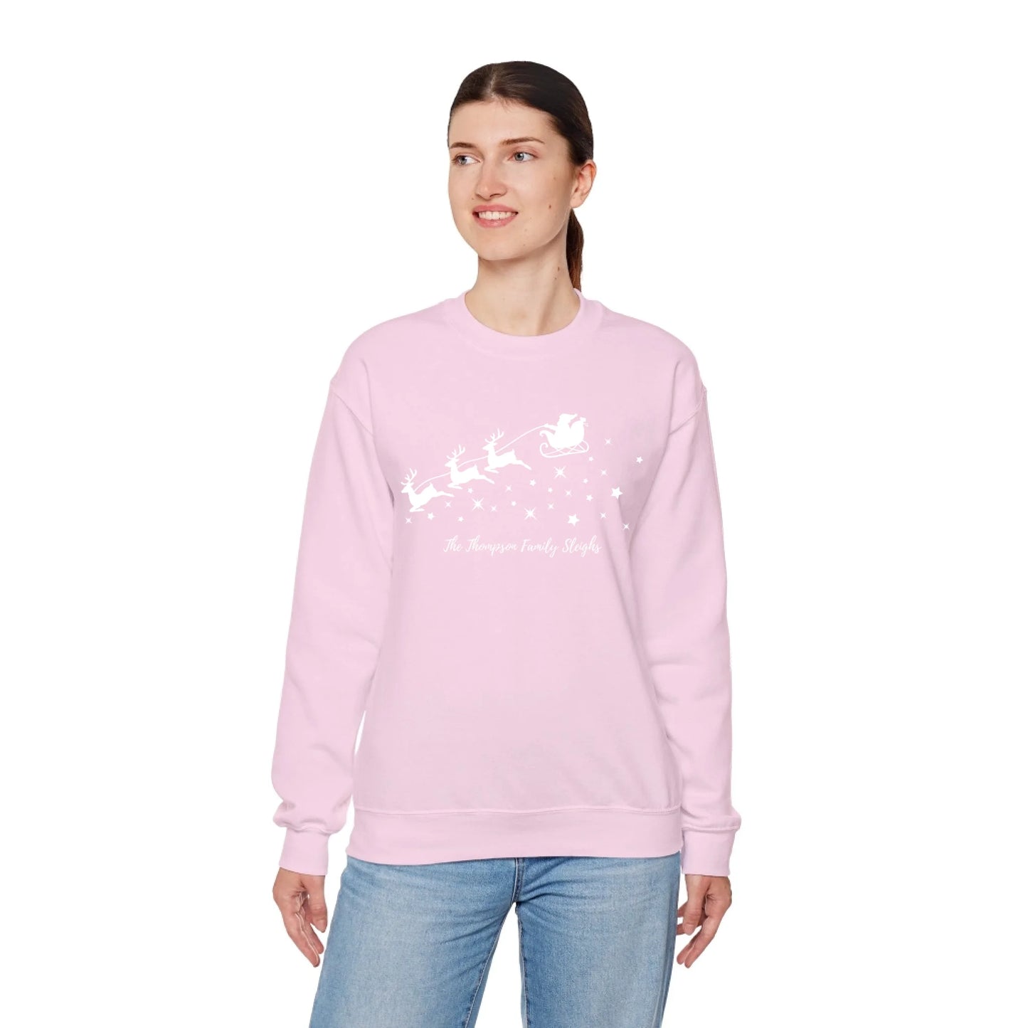 Sweatshirt Front Lifestyle 2 Pink