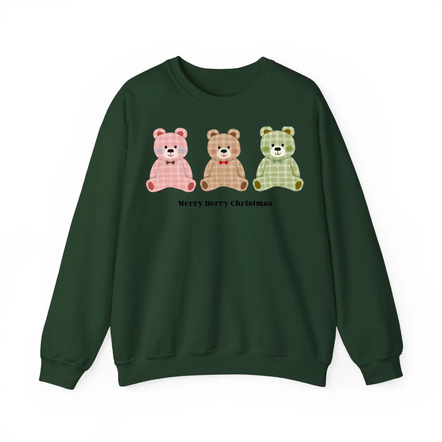 Sweatshirt Front Blank - Forrest Green