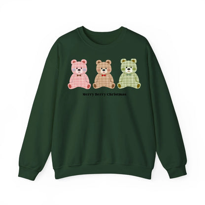 Sweatshirt Front Blank - Forrest Green