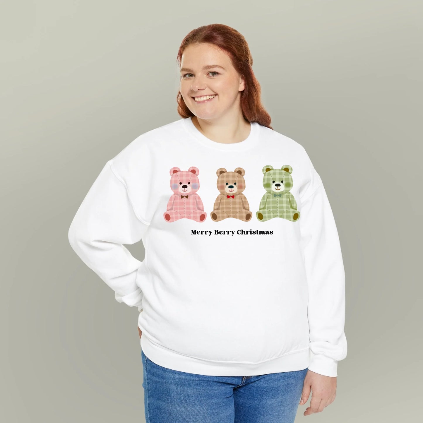 Personalized Merry Berry Christmas Sweatshirt