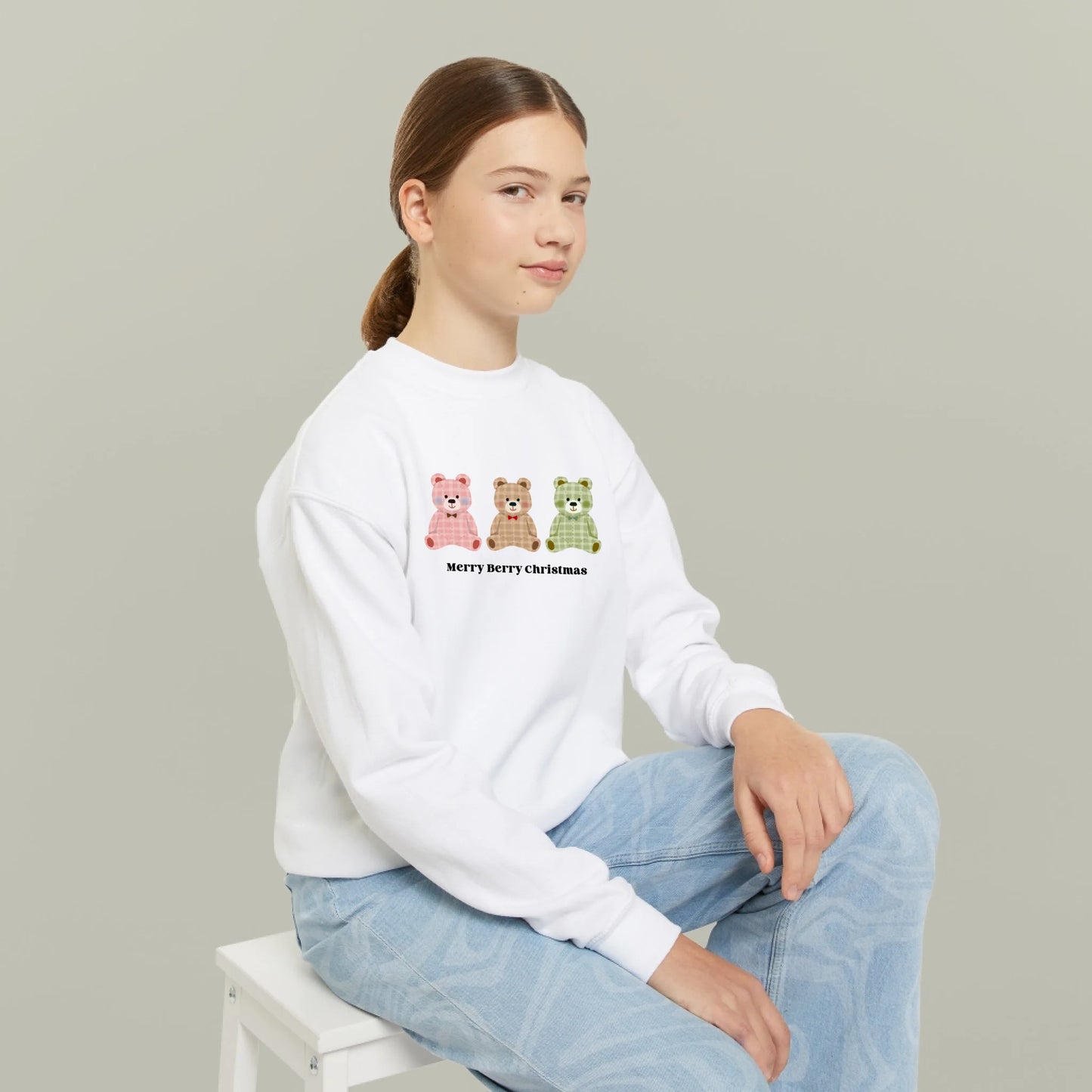 Personalized Merry Berry Christmas Sweatshirt