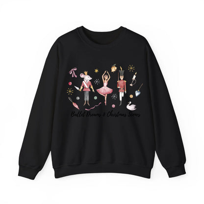 Sweatshirt Front Blank - Black