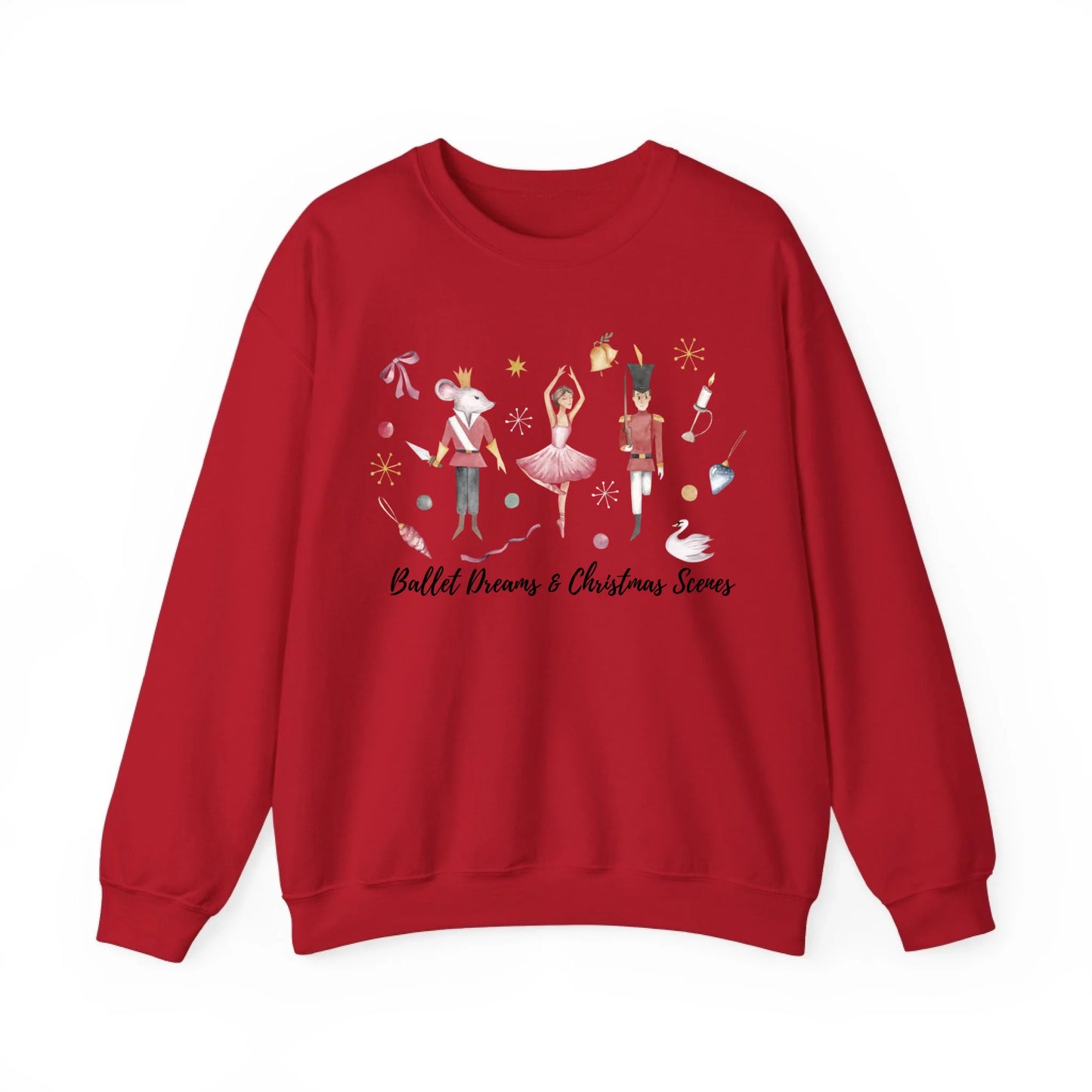Sweatshirt Front Blank - Red