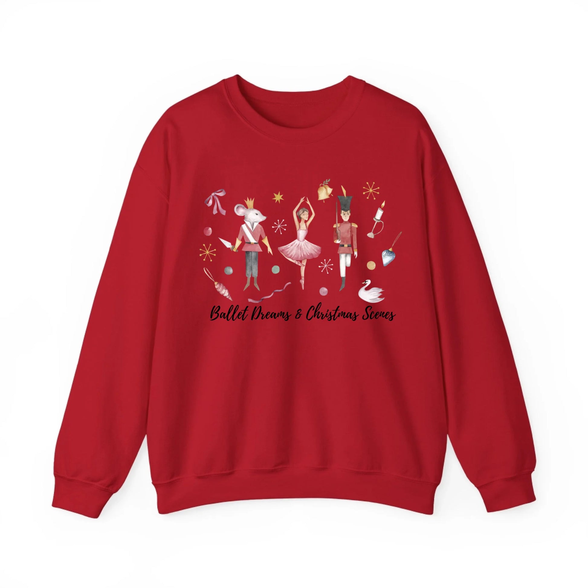 Sweatshirt Front Blank - Red