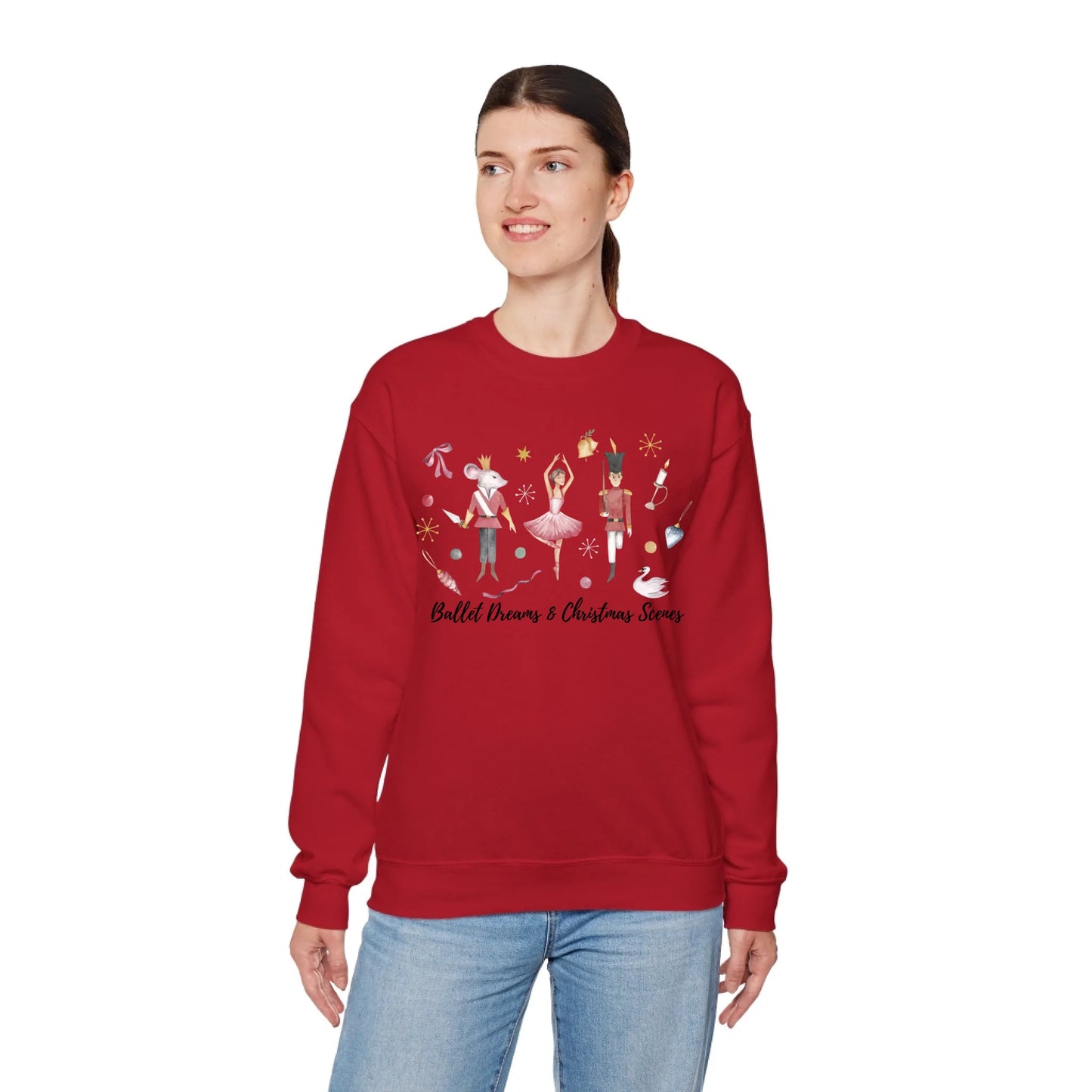 Sweatshirt Front Lifestyle 2 Red