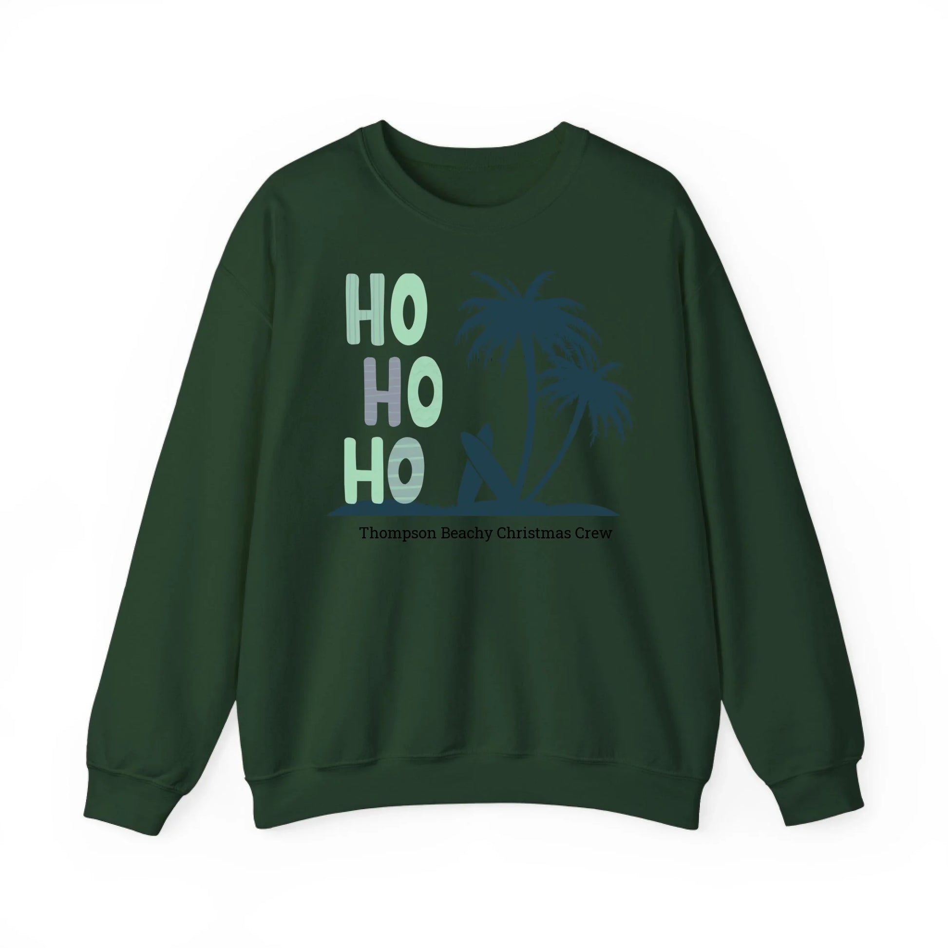 Sweatshirt Front Blank - Forrest Green