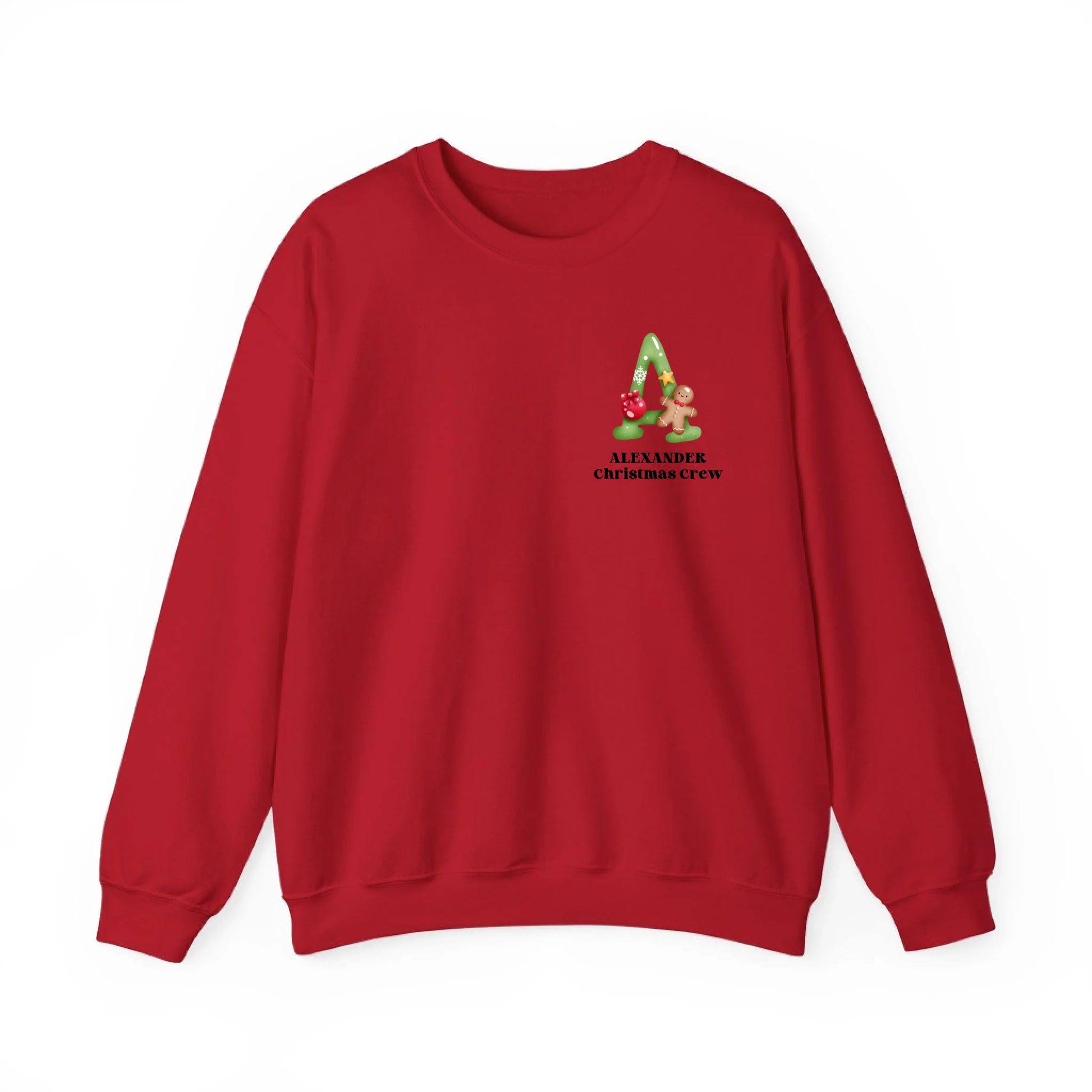 Sweatshirt Front Blank - Red