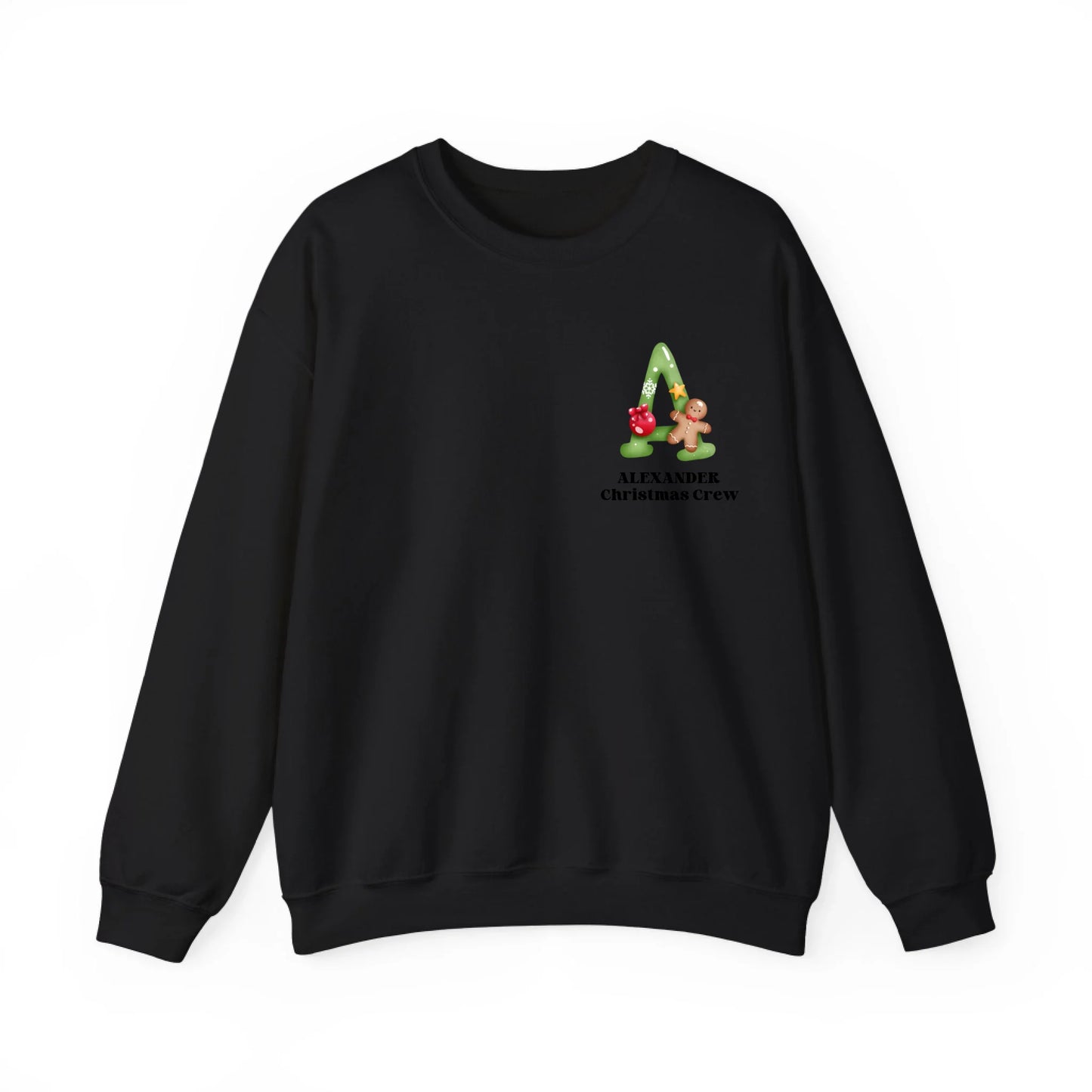 Sweatshirt Front Blank - Black