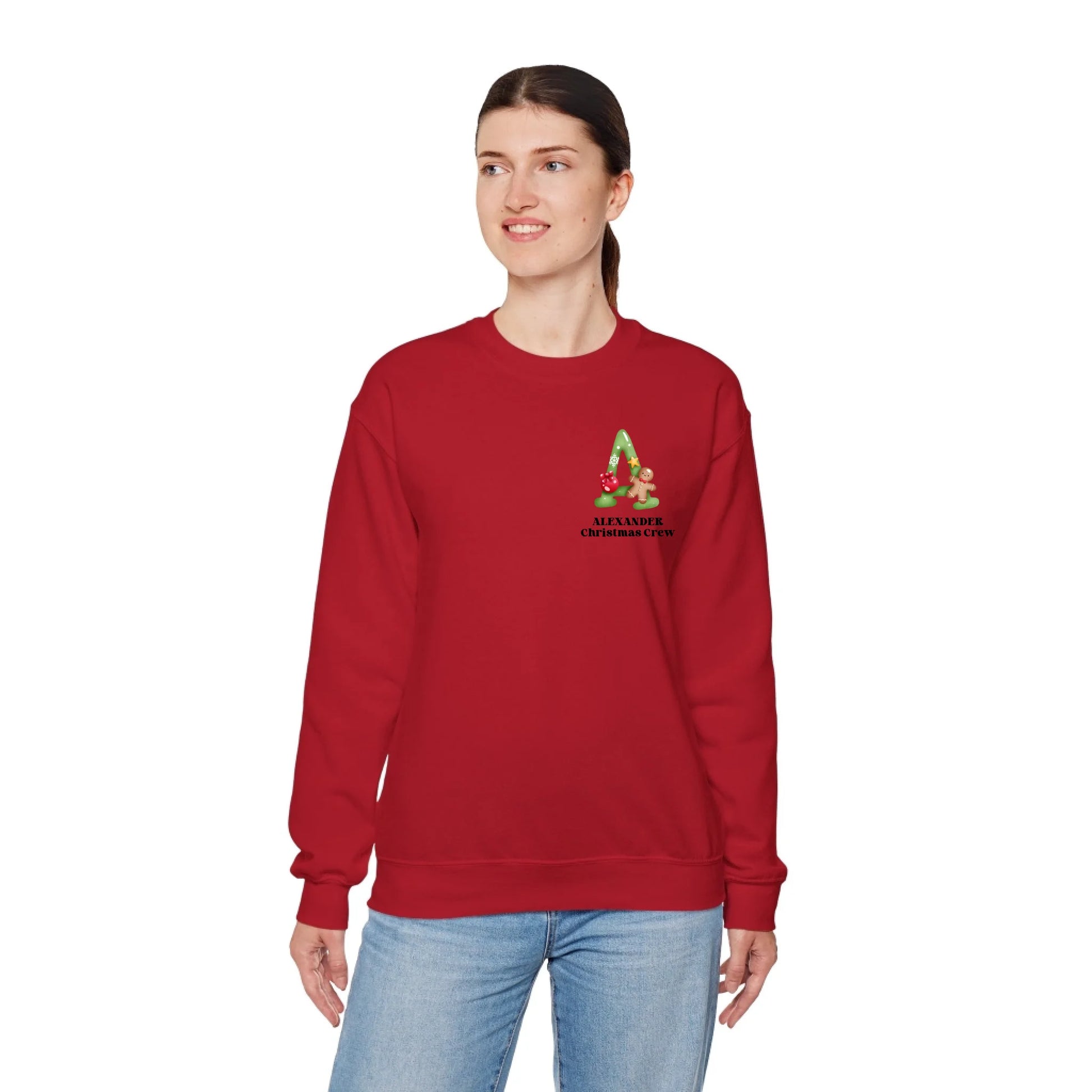 Sweatshirt Front Lifestyle 2 Red