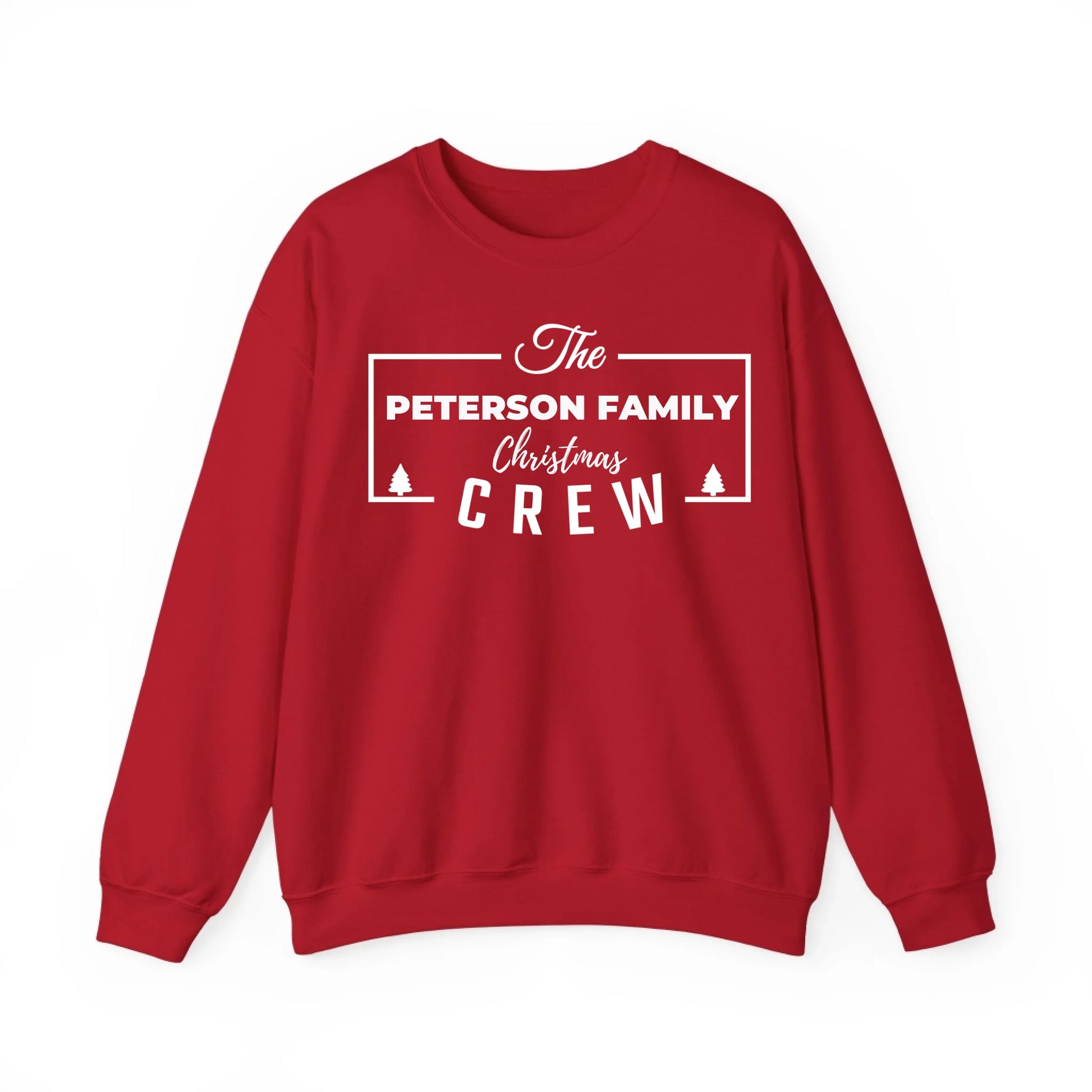Sweatshirt Front Blank - Red