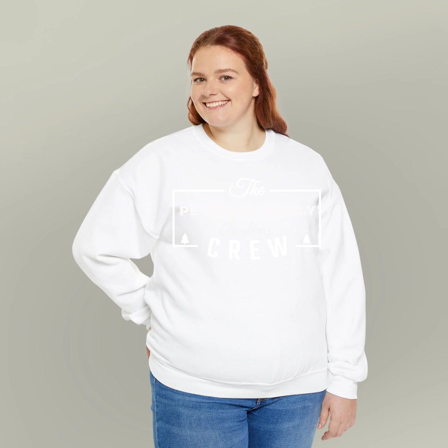 Personalized Christmas Crew Name Sweatshirt