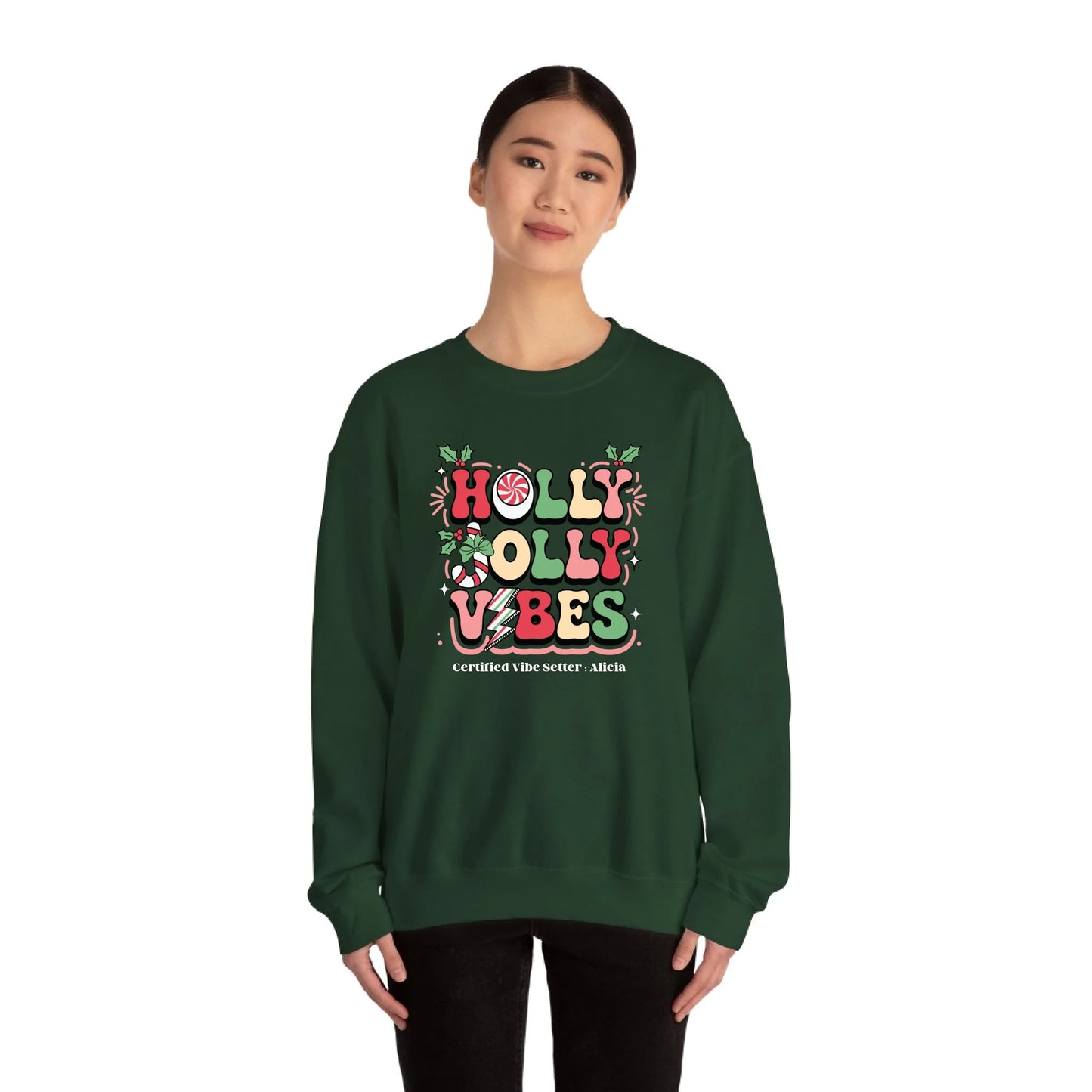 Sweatshirt Front Lifestyle Green