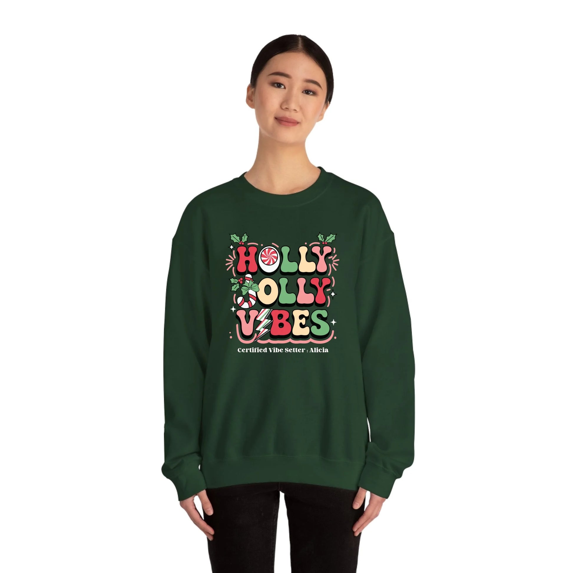 Sweatshirt Front Lifestyle Green