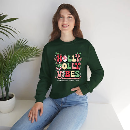 Sweatshirt Front Lifestyle - Green 2
