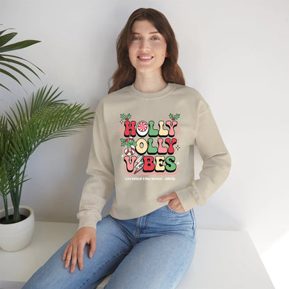 Sweatshirt Front Lifestyle - Sand 2