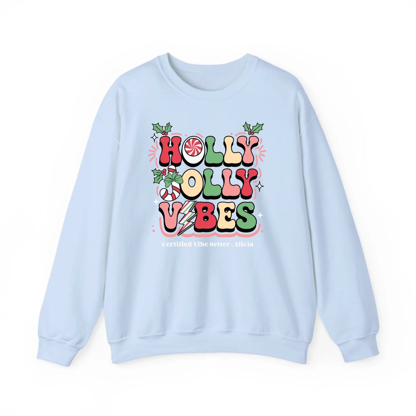 Sweatshirt Front Blank - Light Blue