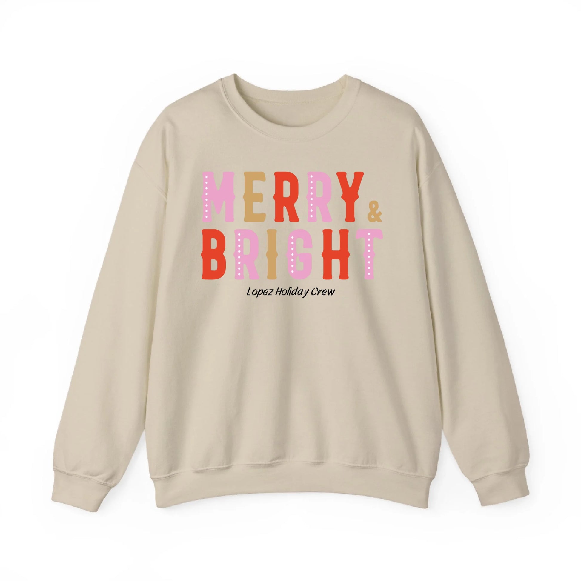 Sweatshirt Front Blank - Sand