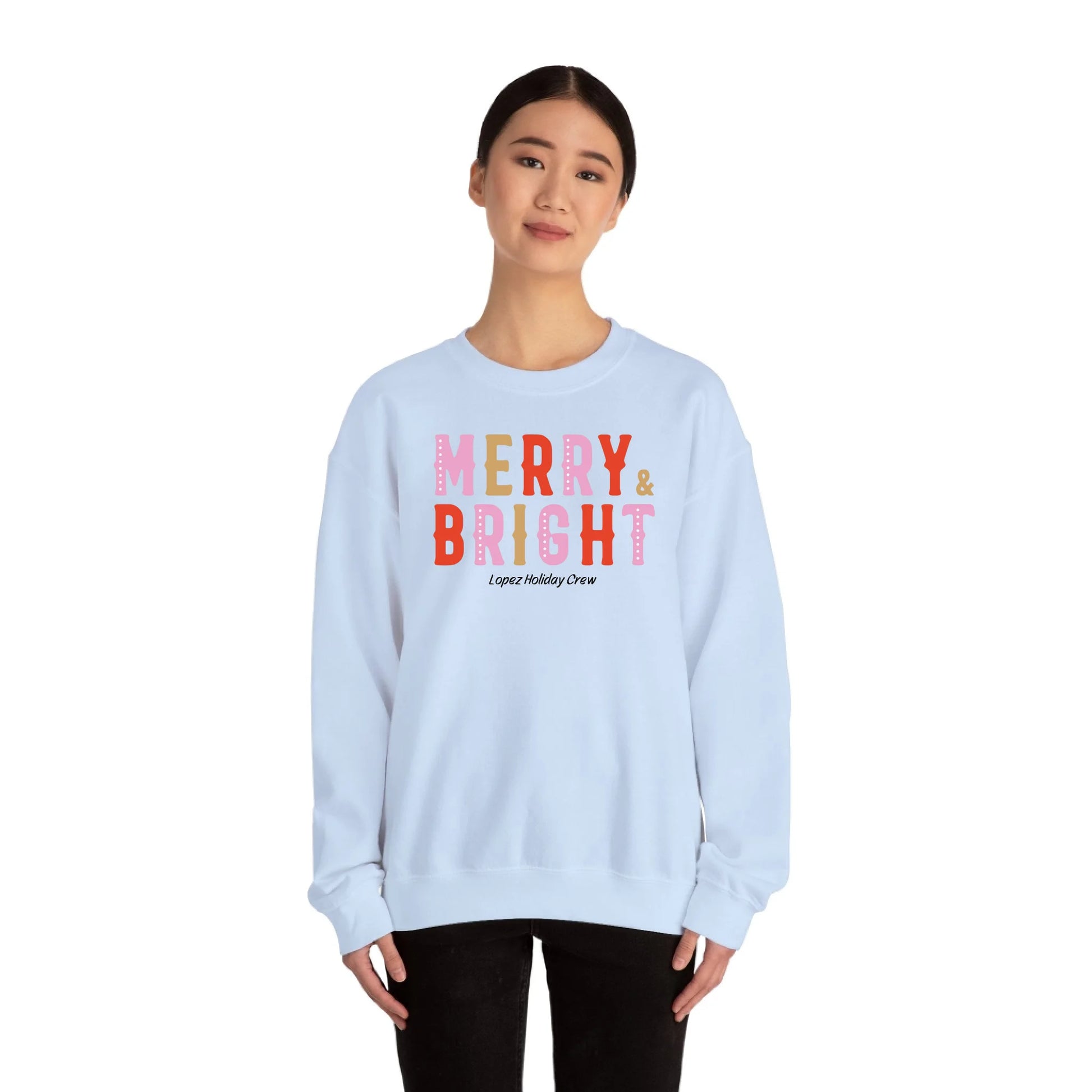 Sweatshirt Front Lifestyle Light Blue