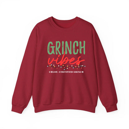 Sweatshirt Front Blank - Vintage Red