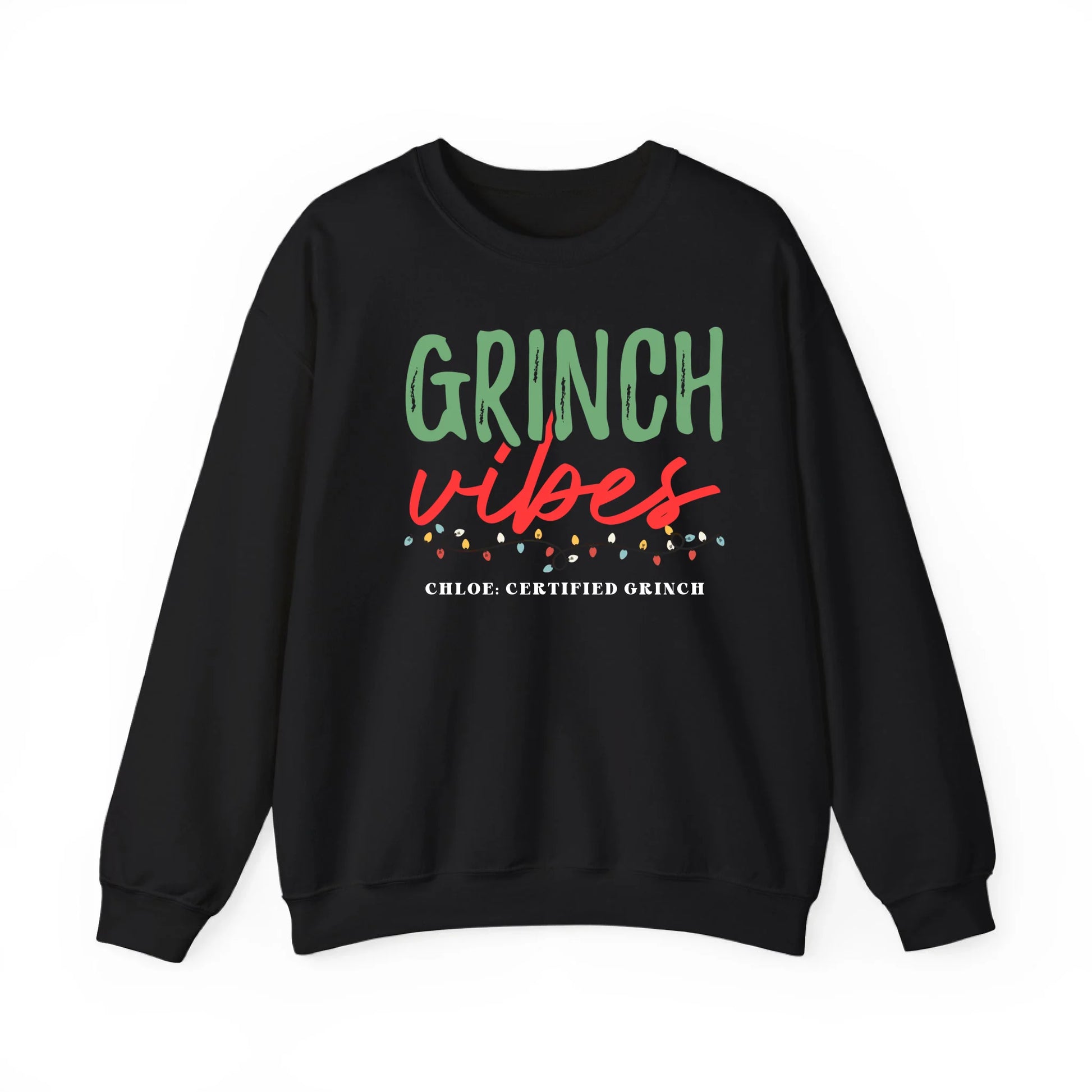 Sweatshirt Front Blank - Black