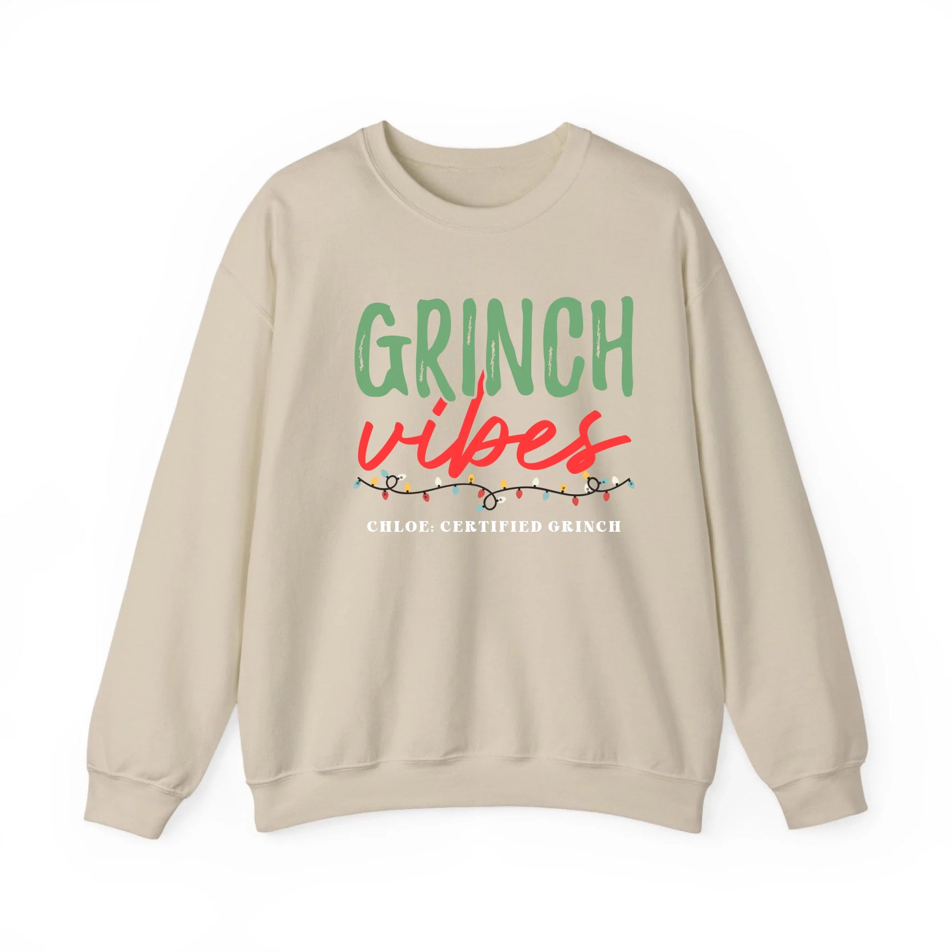 Sweatshirt Front Blank - Sand
