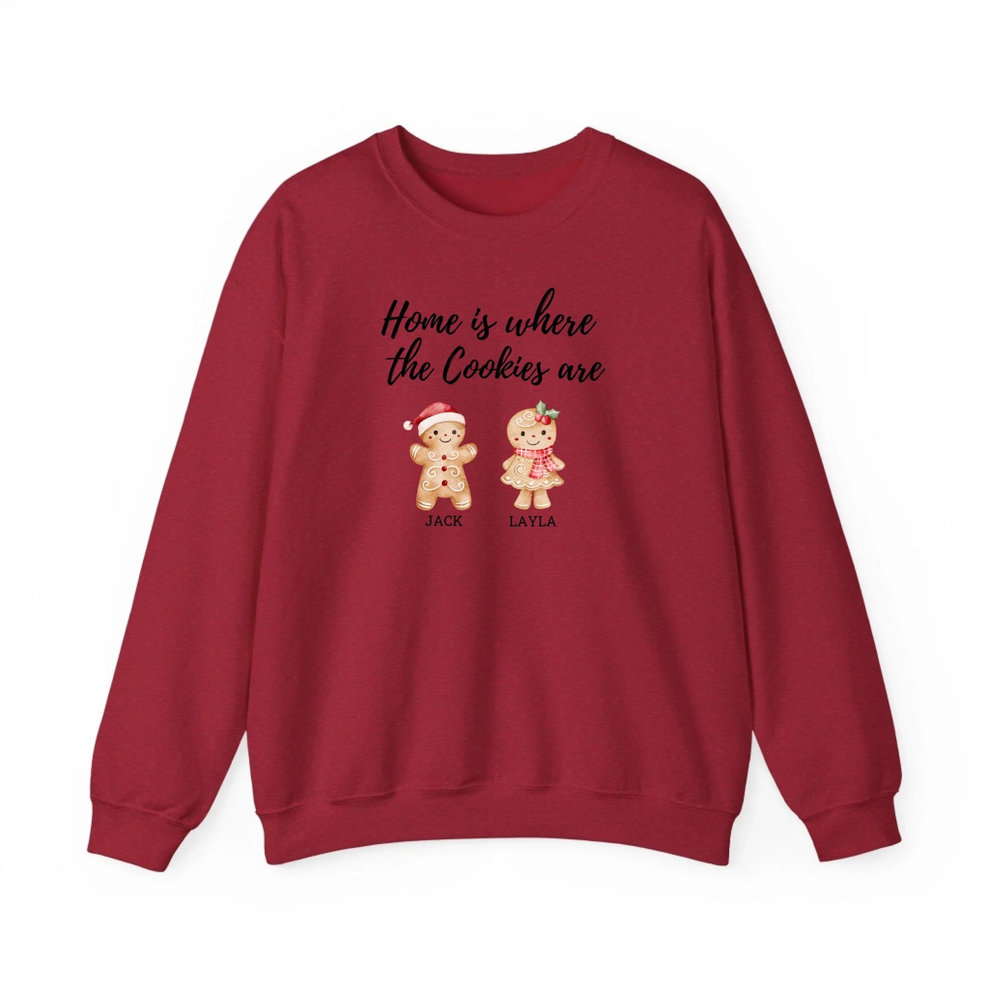 Sweatshirt Front Blank - Vintage Red