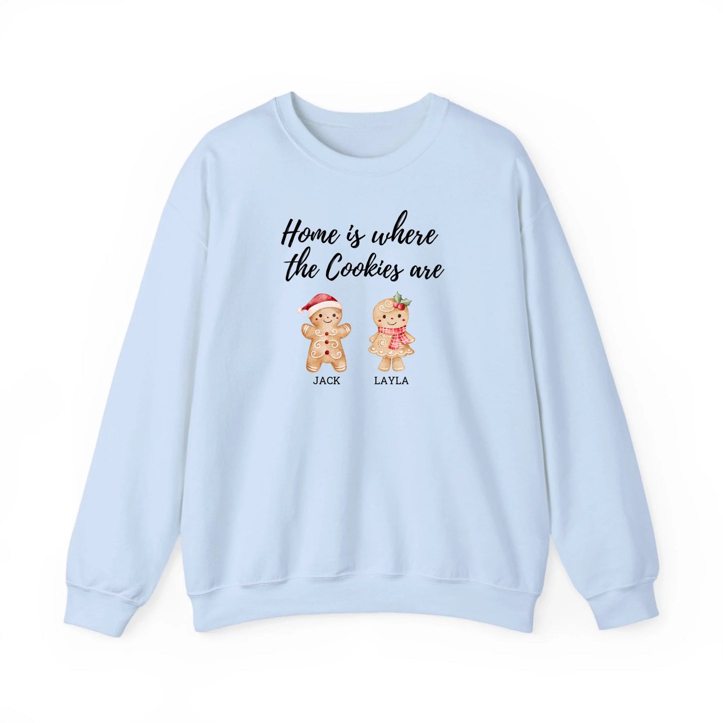 Sweatshirt Front Blank - Light Blue