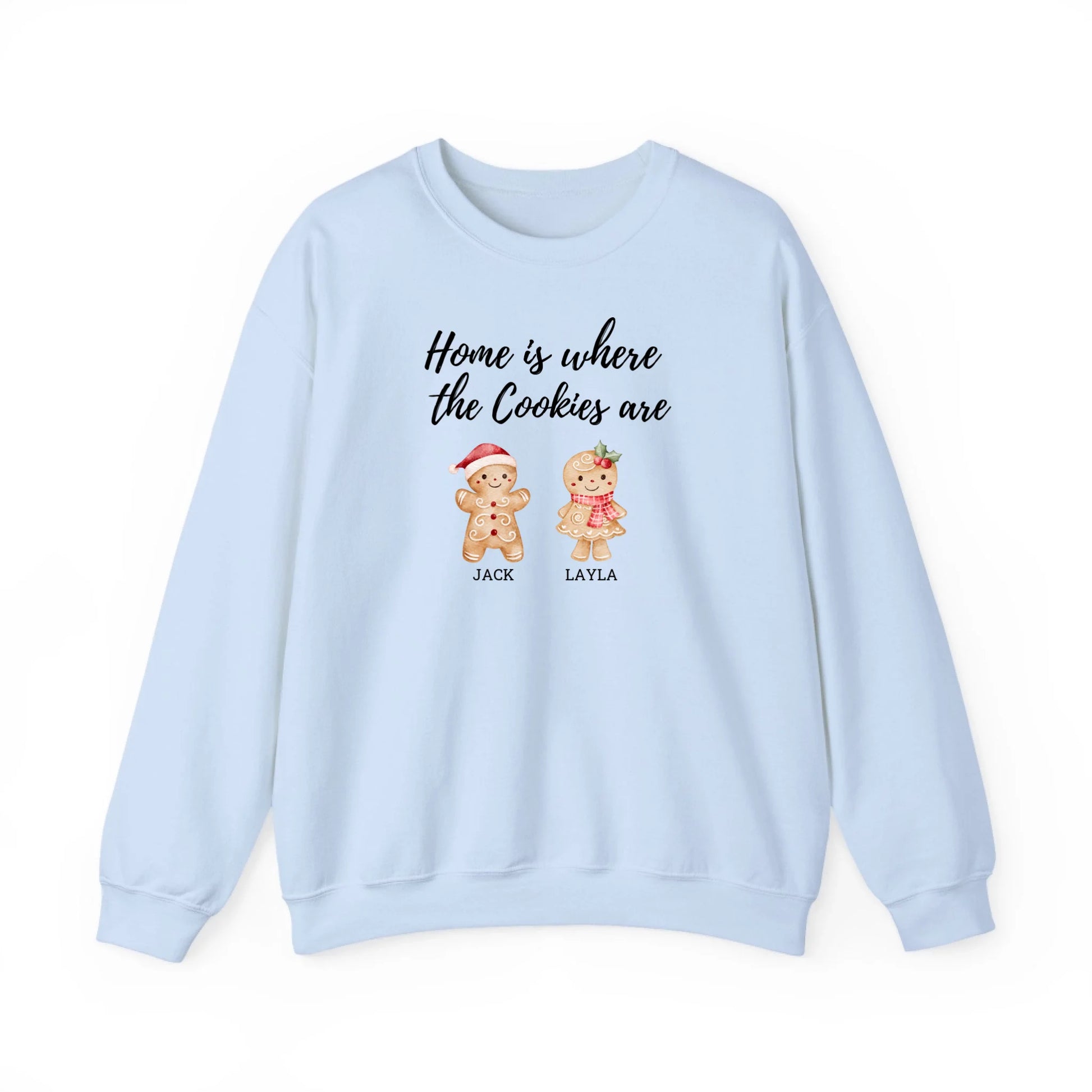 Sweatshirt Front Blank - Light Blue
