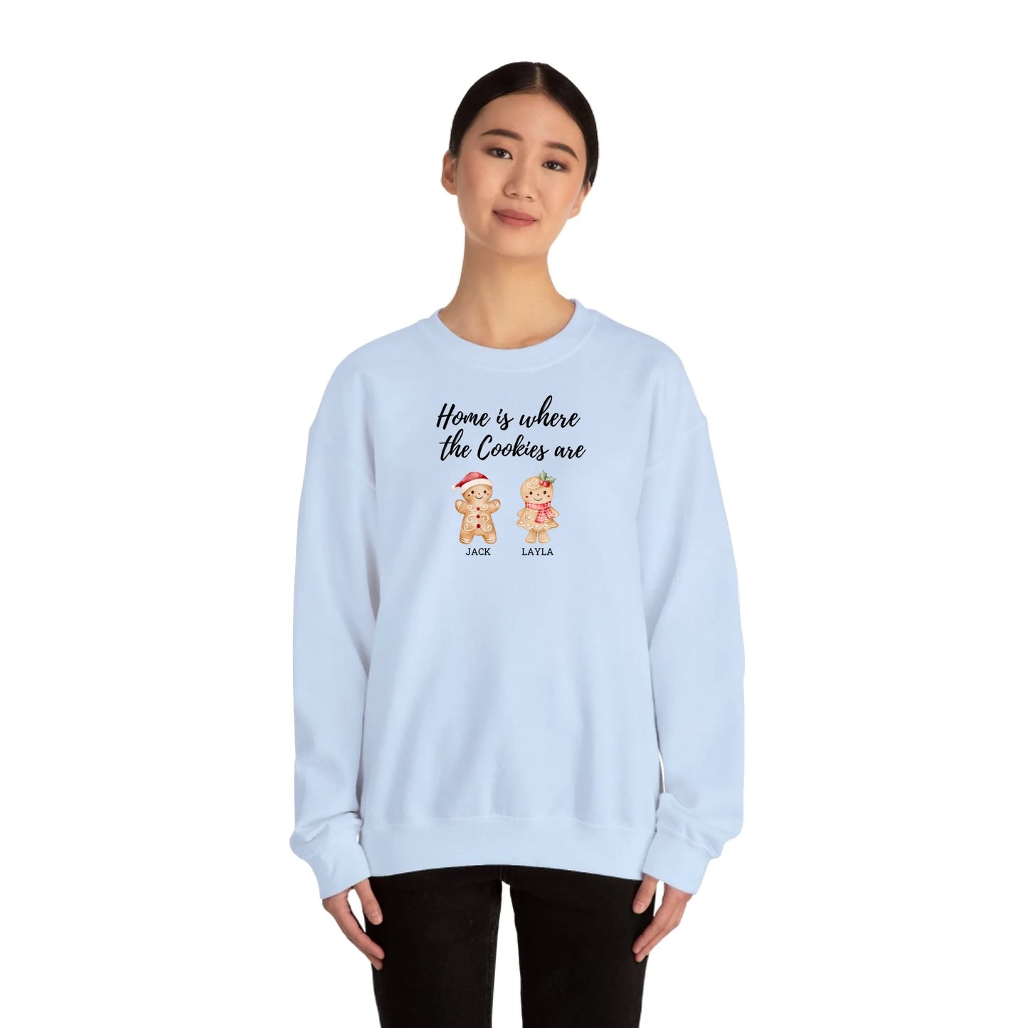 Sweatshirt Front Lifestyle Light Blue