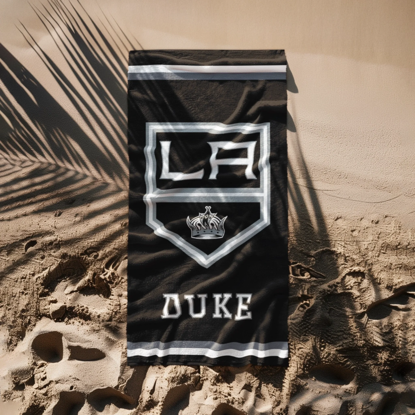 LA Kings Hockey 60x30 Towel PlaceIt LIfestyle 2