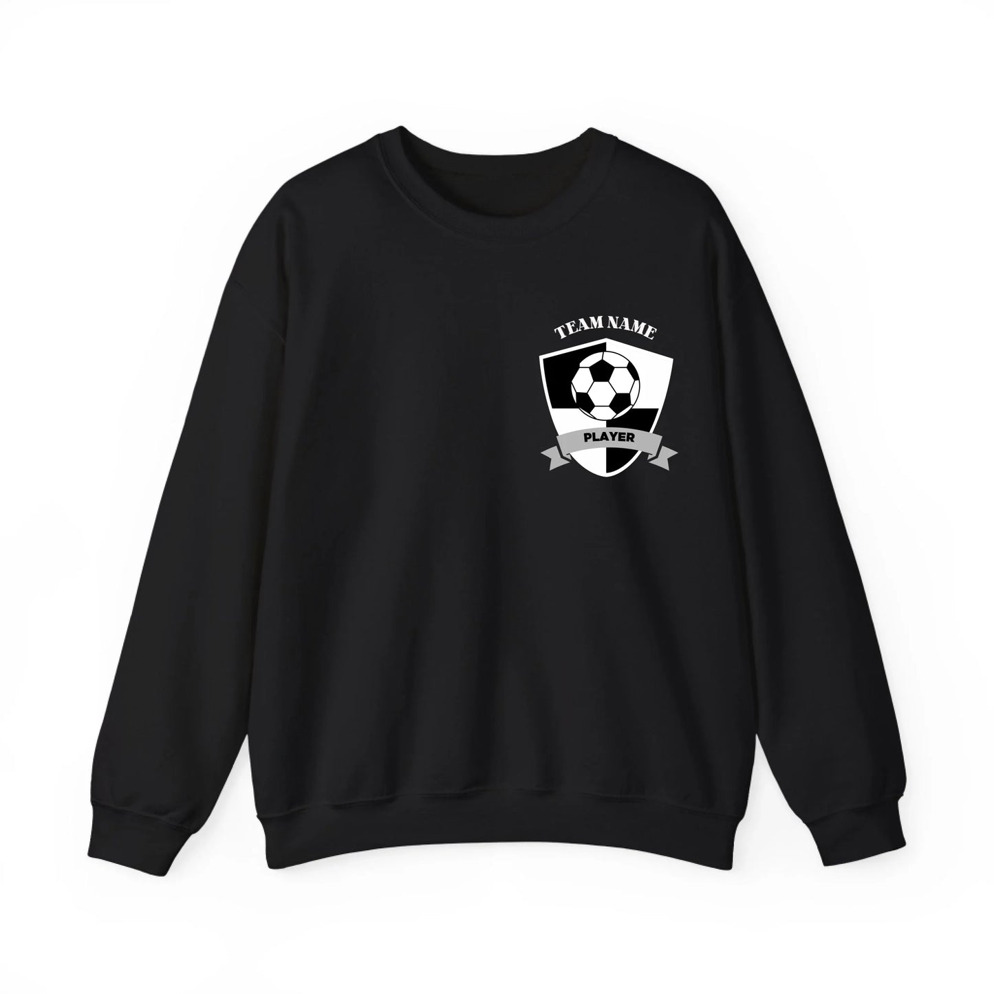Sweatshirt Front Blank - Black