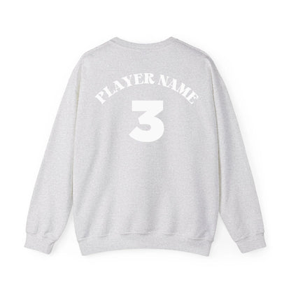 Gray Sweatshirt Back