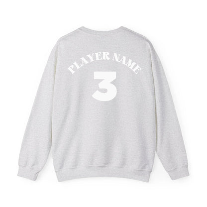 Gray Sweatshirt Back