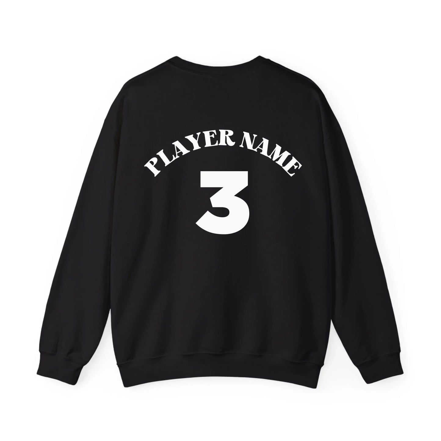 Black Sweatshirt Back