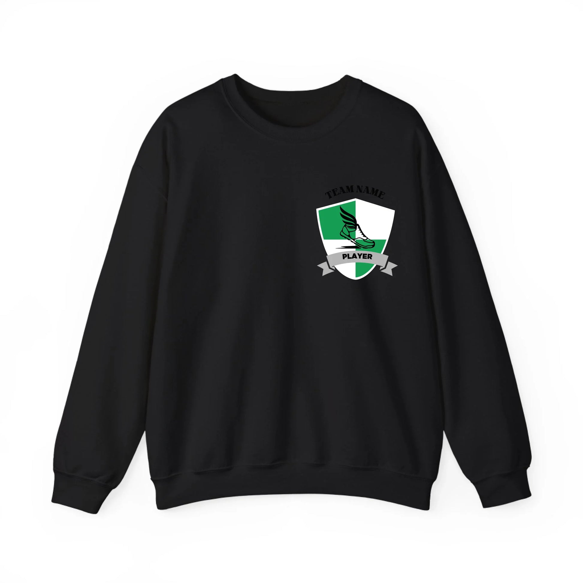 Sweatshirt Front Blank - Black