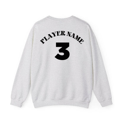 Gray Sweatshirt Back