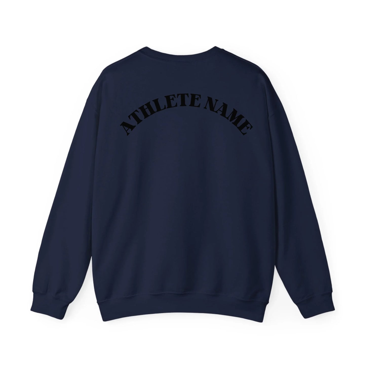 Navy Sweatshirt Back