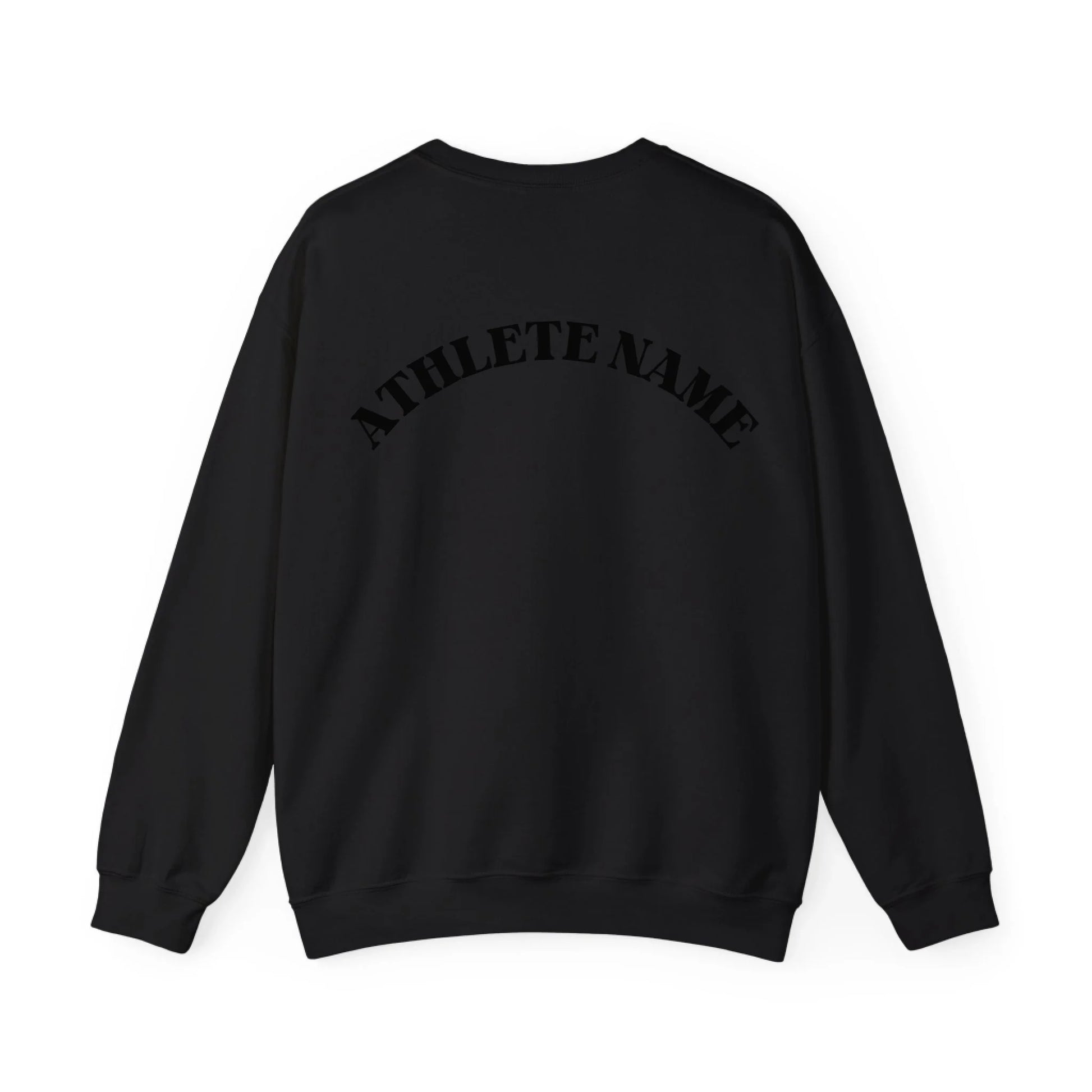 Black Sweatshirt Back