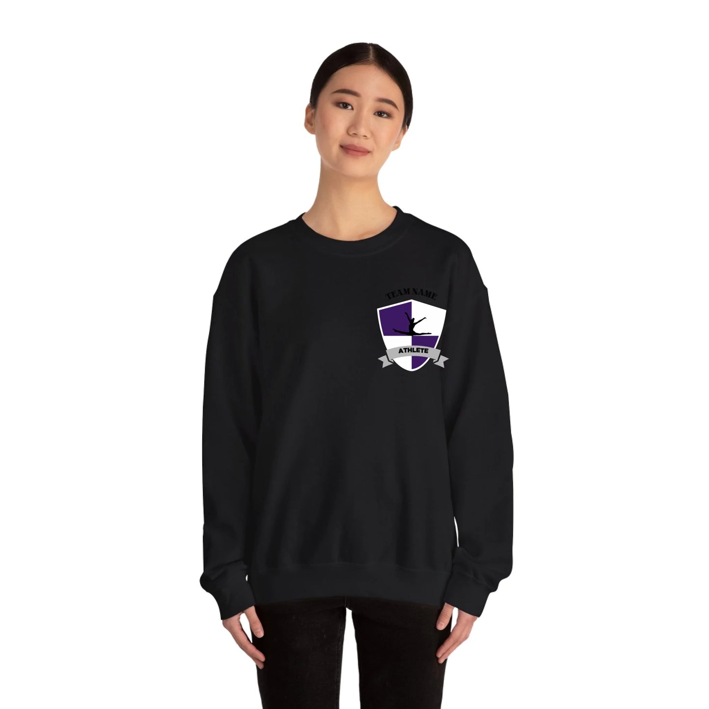 Sweatshirt Front Lifestyle - Black