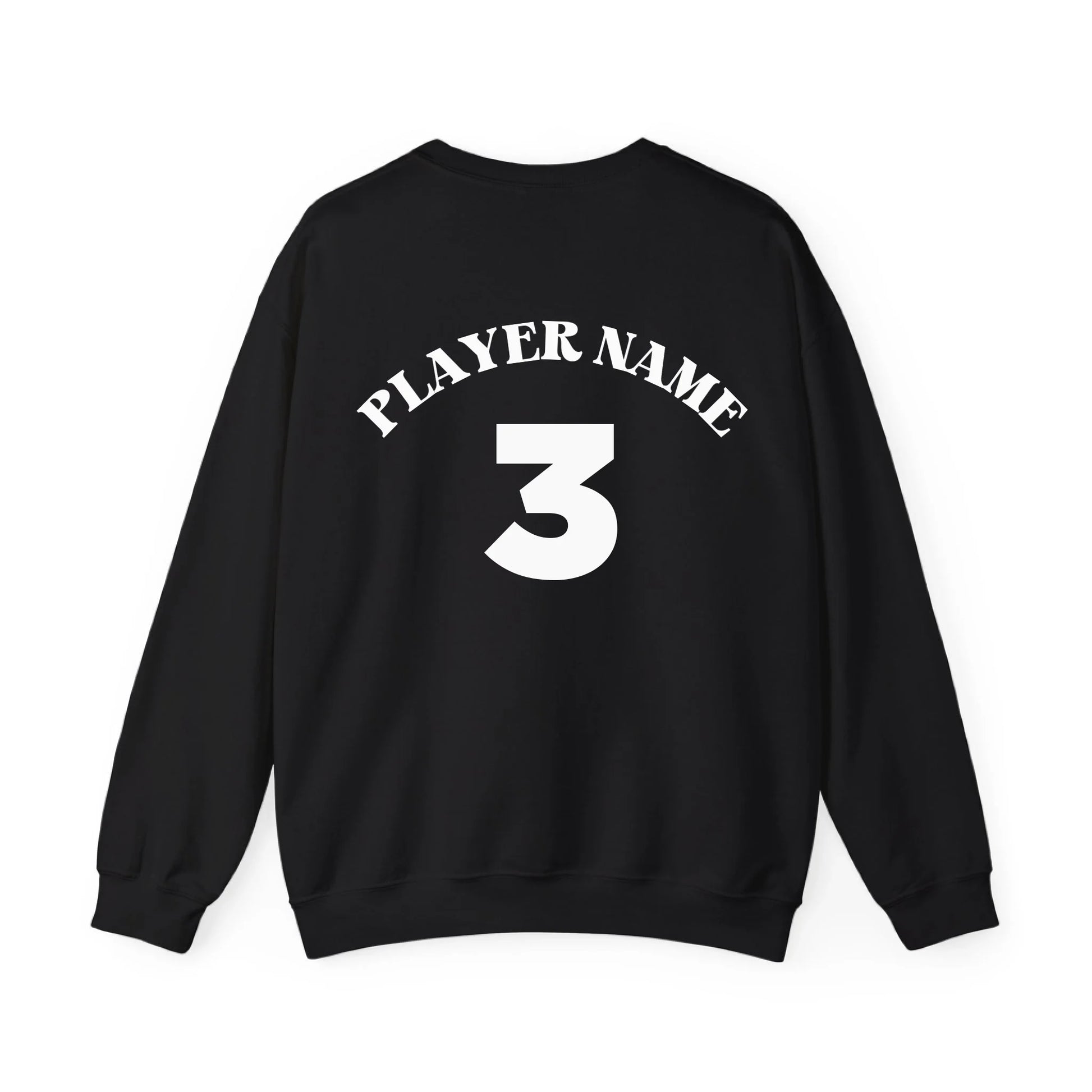 Black Sweatshirt Back