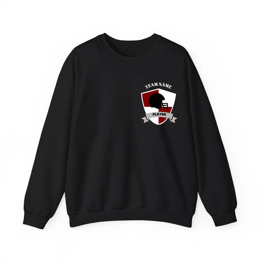 Sweatshirt Front Blank - Black