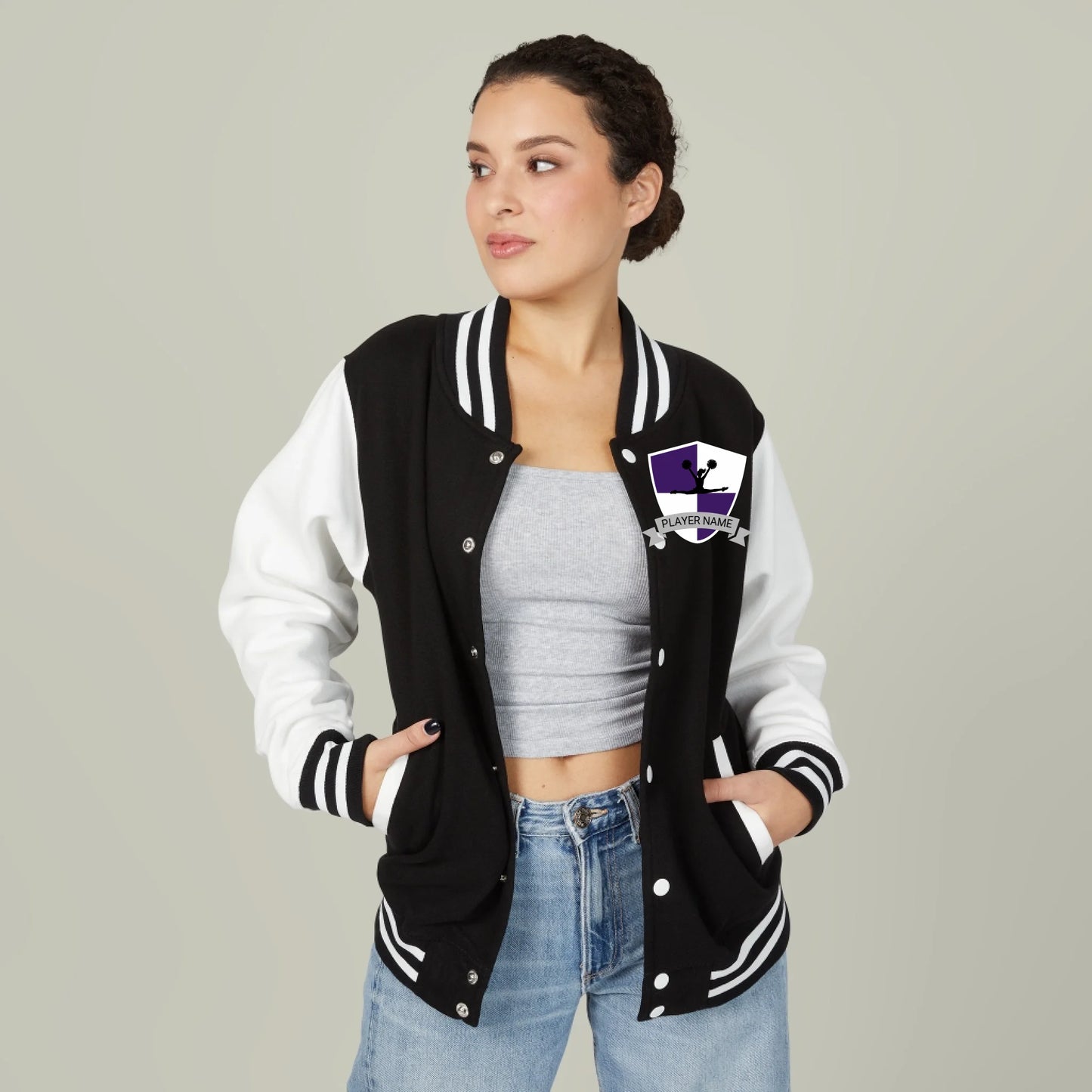 Cheer Star Unisex Letterman Jacket