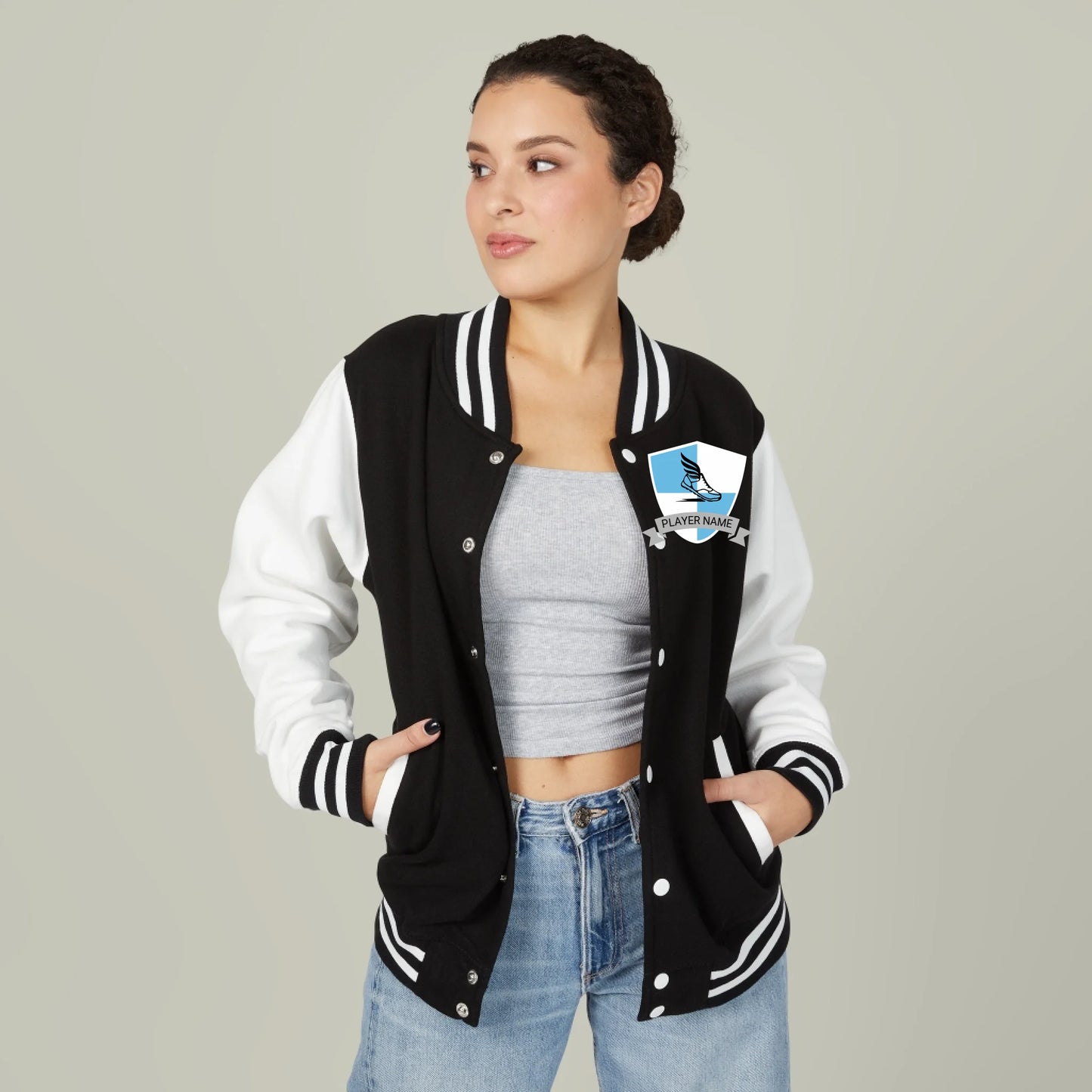 Track Star Unisex Letterman Jacket