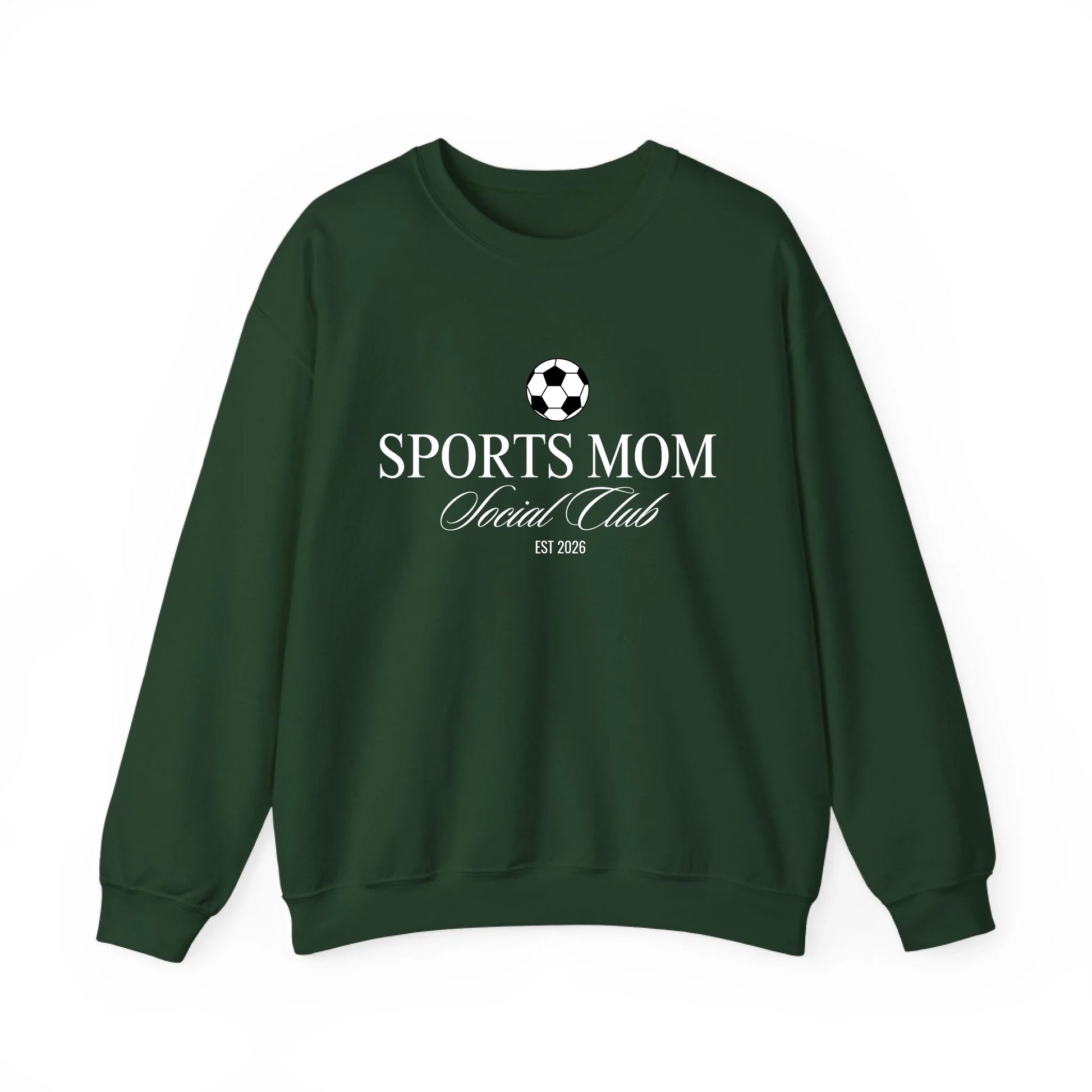 Sweatshirt Front Blank - Forrest Green